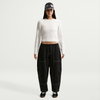 NIKE - Chll Knit Ls Sweater Top Kadın Beyaz Sweatshirt (1)