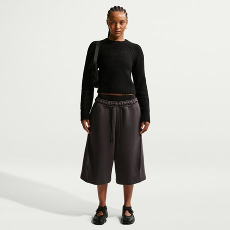 NIKE - Chll Knit Ls Sweater Top Kadın Siyah Sweatshirt (1)
