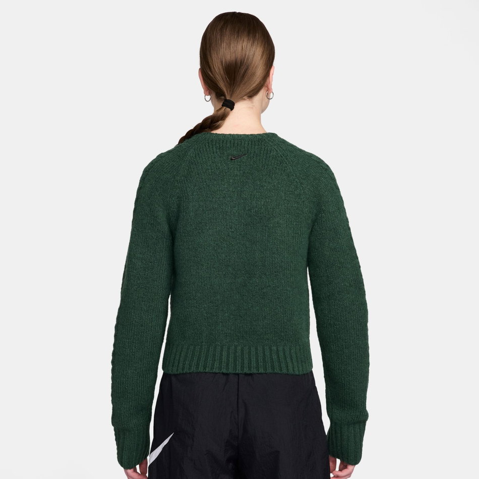 Chll Knit Ls Sweater Top Kadın Yeşil Sweatshirt