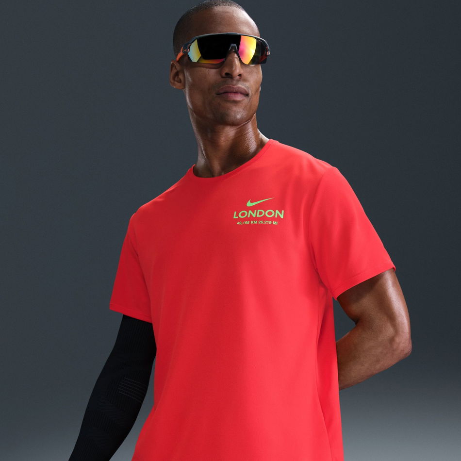 City Miler Running Tee Erkek Kırmızı Tişört