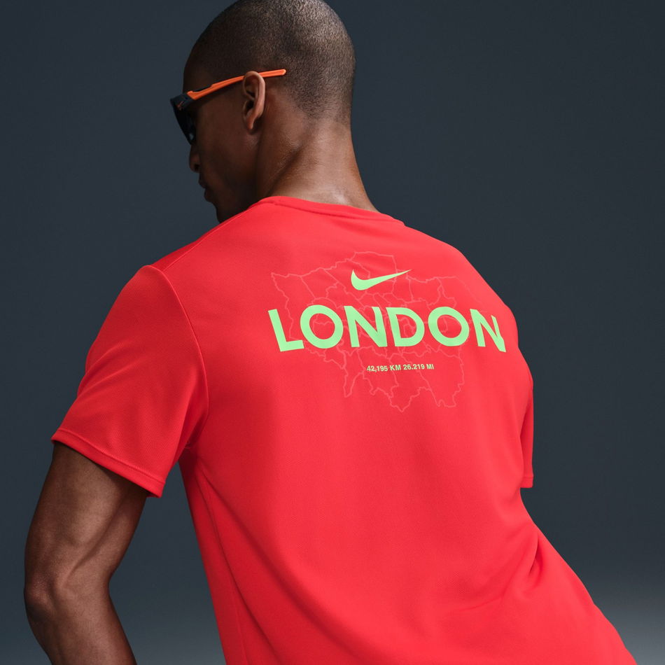 City Miler Running Tee Erkek Kırmızı Tişört