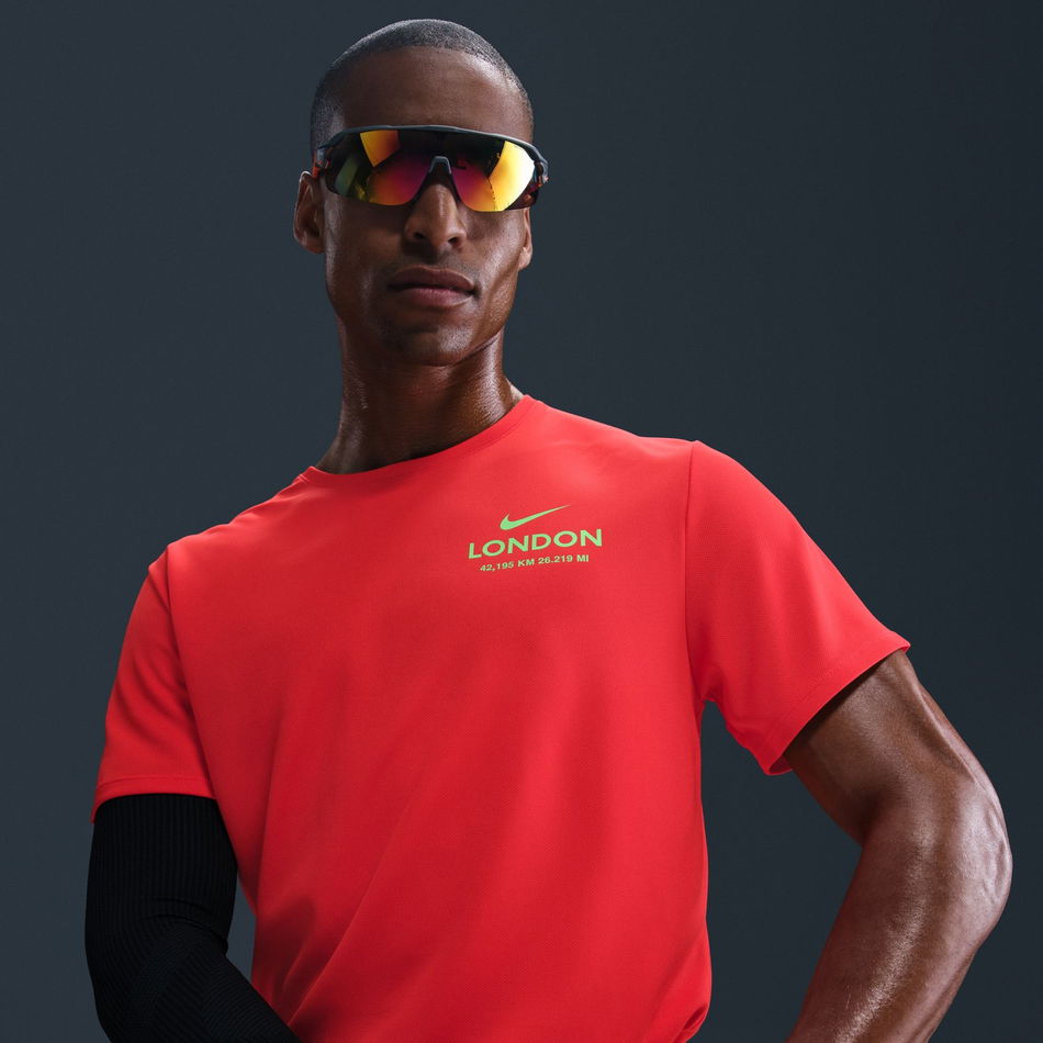 City Miler Running Tee Erkek Kırmızı Tişört