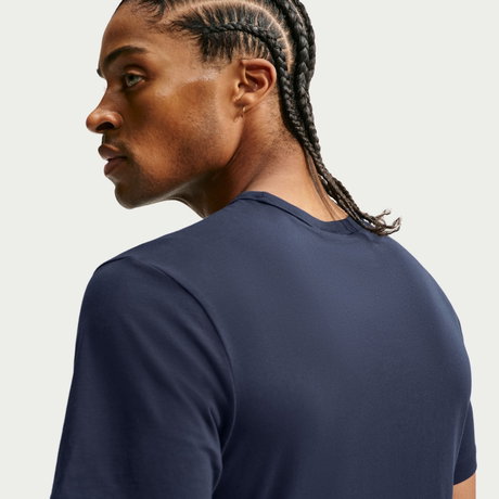 NIKE - Classic Ss Gfx Tee Erkek Mavi Tişört (1)