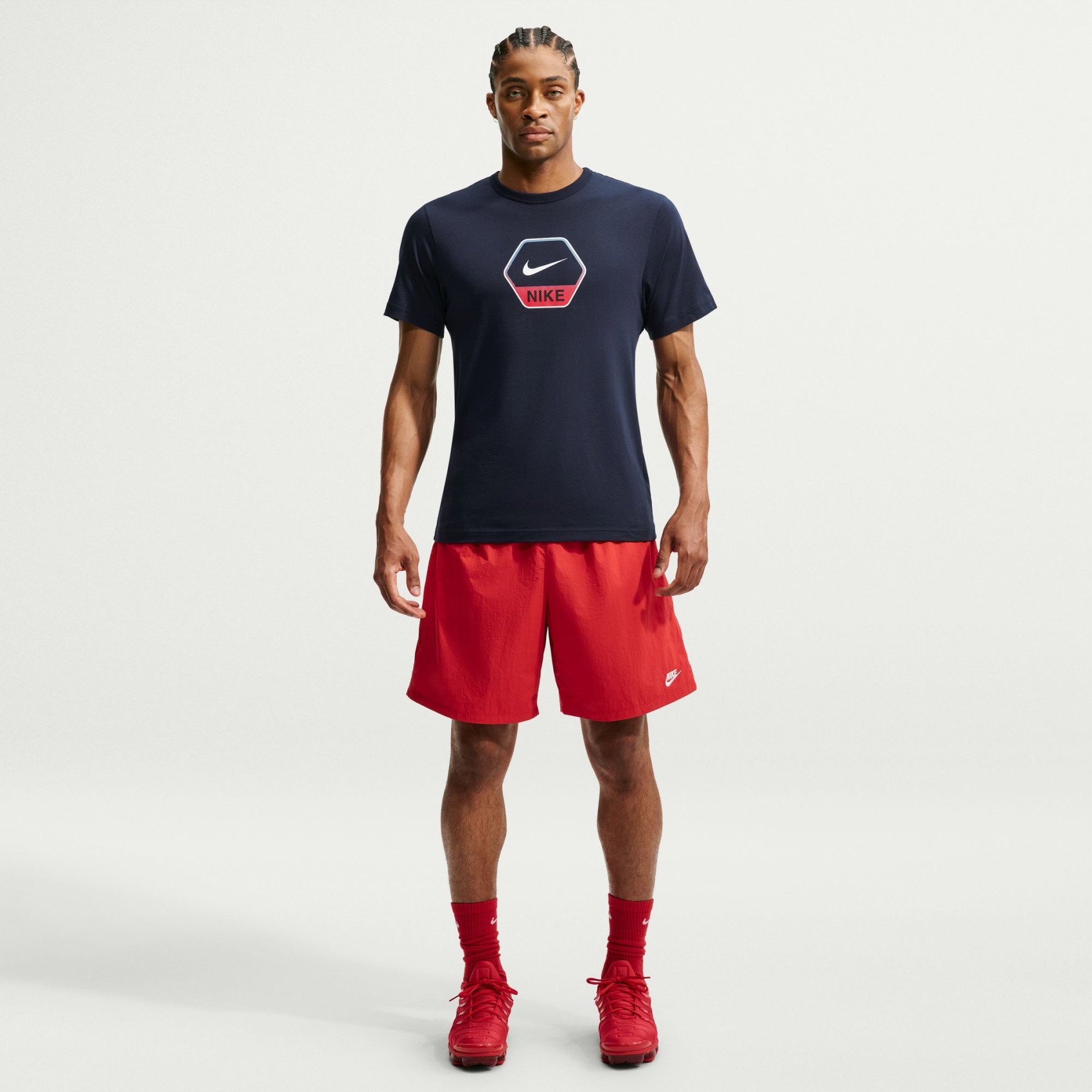 TKO Nike Classic Ss Gfx Tee Erkek Mavi Tişört IQ0471-451