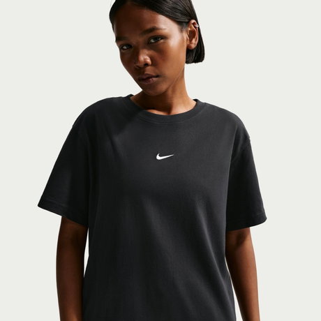 NIKE - Classic Ss Tee Kadın Siyah Tişört