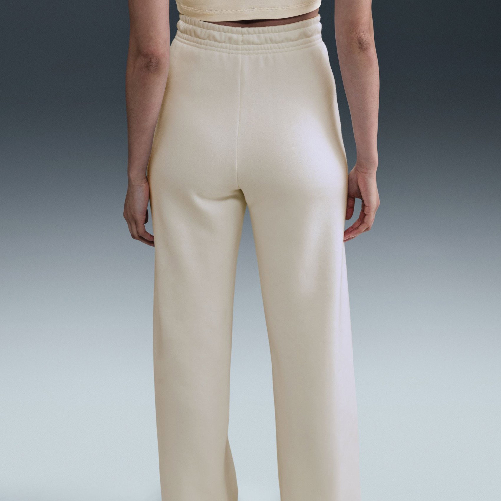 Nike Classic+ Wide Leg Kadın Bej Eşofman Altı IH8482-133