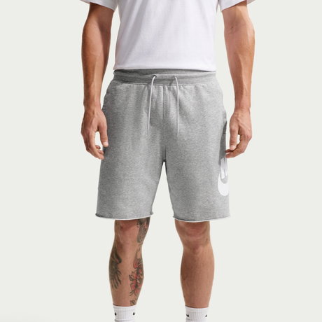 NIKE - Club Alumni FT Short Erkek Gri Şort