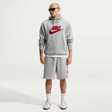 NIKE - Club Alumni Ft Short Erkek Gri Şort