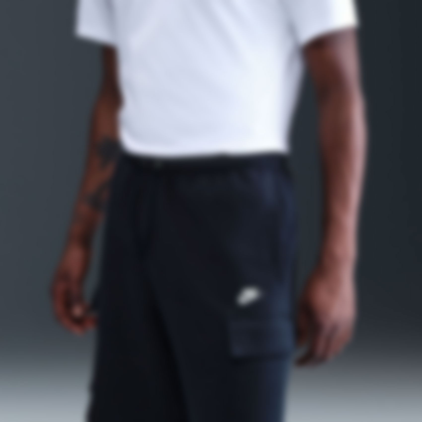NIKE - Club BB Cargo Short Erkek Lacivert Günlük Şort