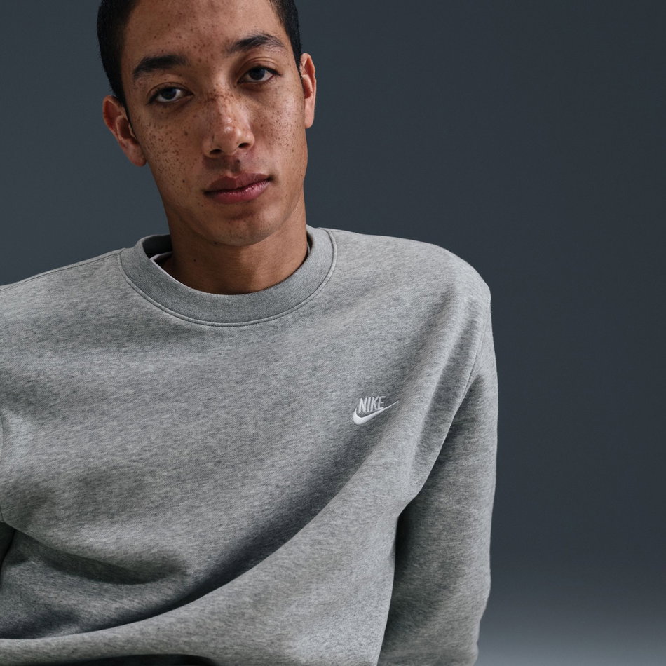 Club BB Crew Erkek Gri Sweatshirt