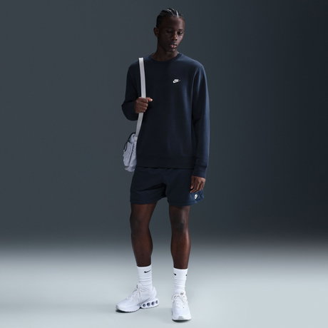 NIKE - Club BB Crew Erkek Lacivert Sweatshirt