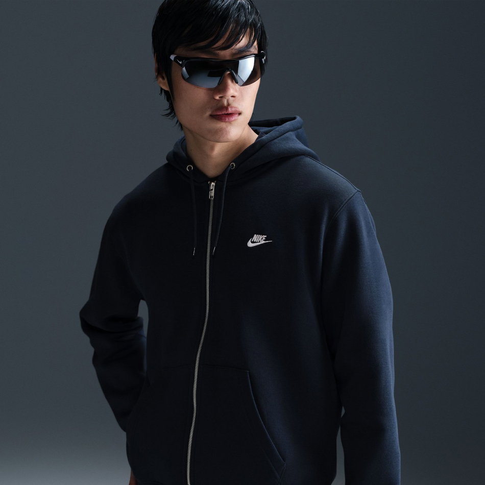 Club BB FZ Hoodie Erkek Lacivert Sweatshirt