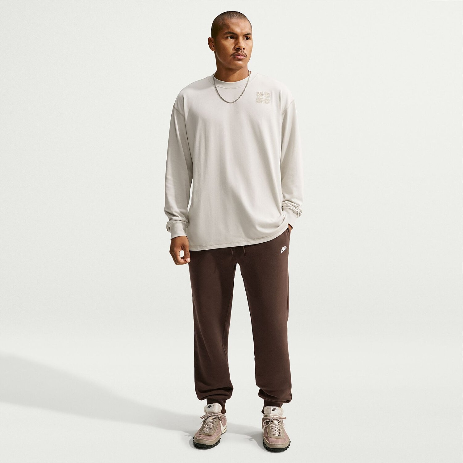 Мужские спортивные штаны Nike Club Bb Jogger Kahverengi