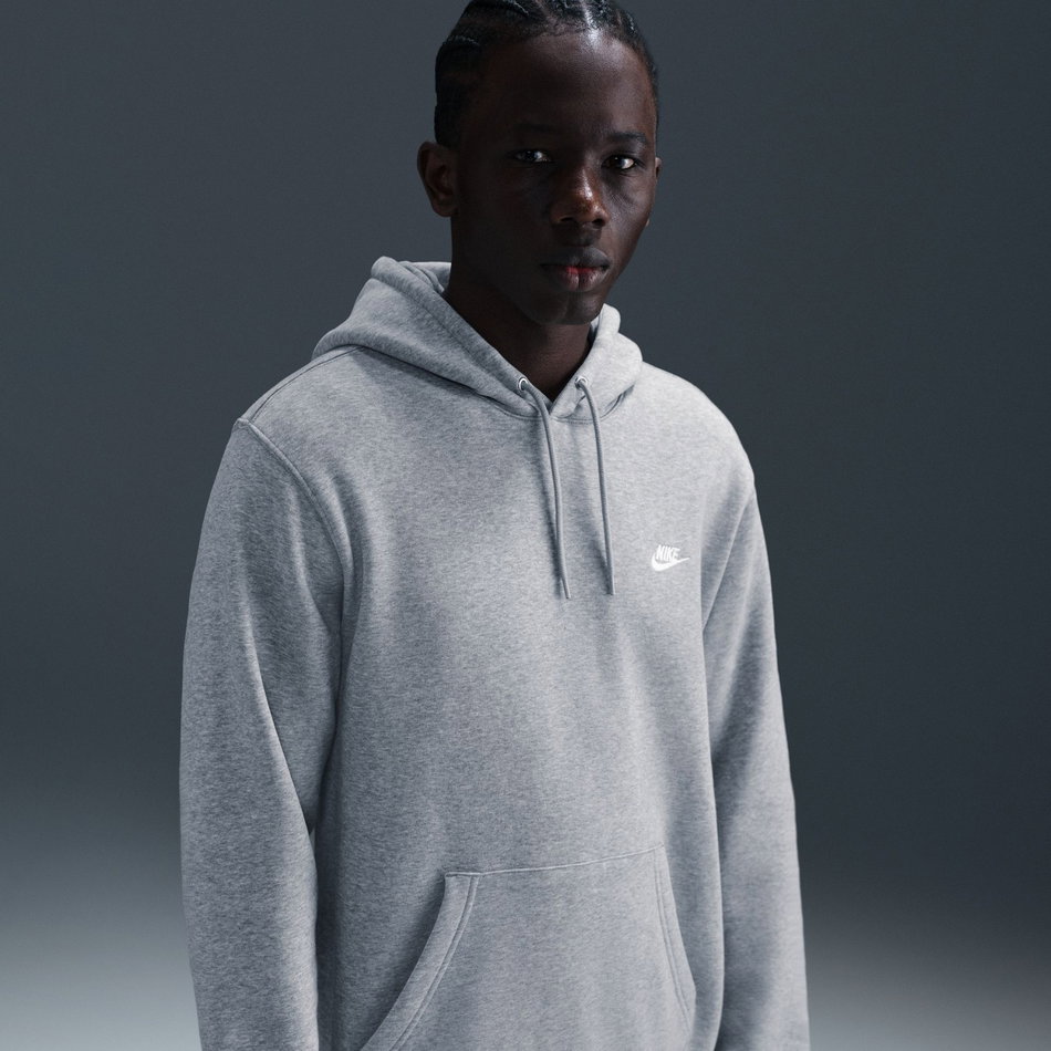 Club BB Po Hoodie Erkek Gri Sweatshirt