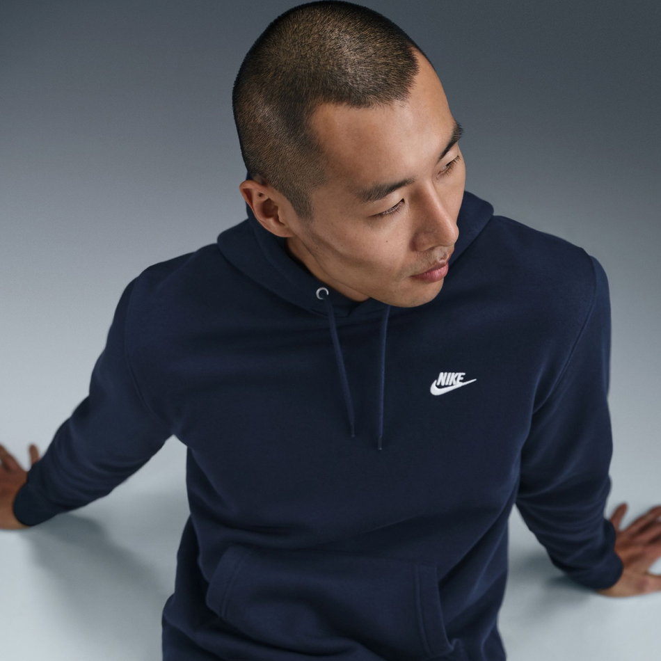 Club BB Po Hoodie Erkek Lacivert Sweatshirt