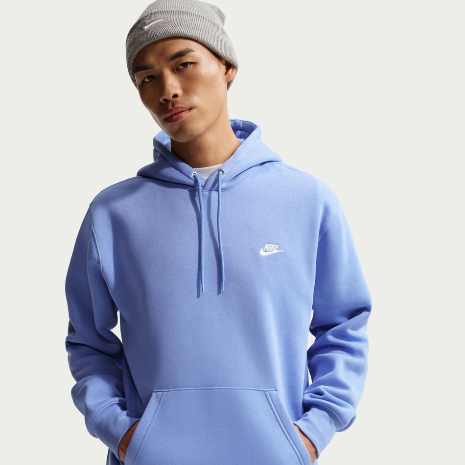 Club Bb Po Hoodie Erkek Mavi Sweatshirt