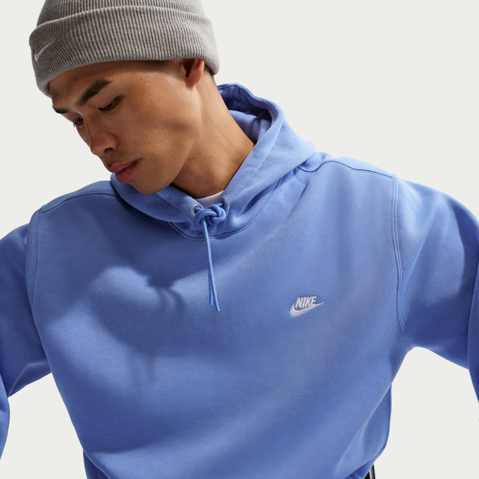 Club Bb Po Hoodie Erkek Mavi Sweatshirt