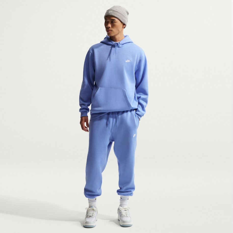 Club Bb Po Hoodie Erkek Mavi Sweatshirt
