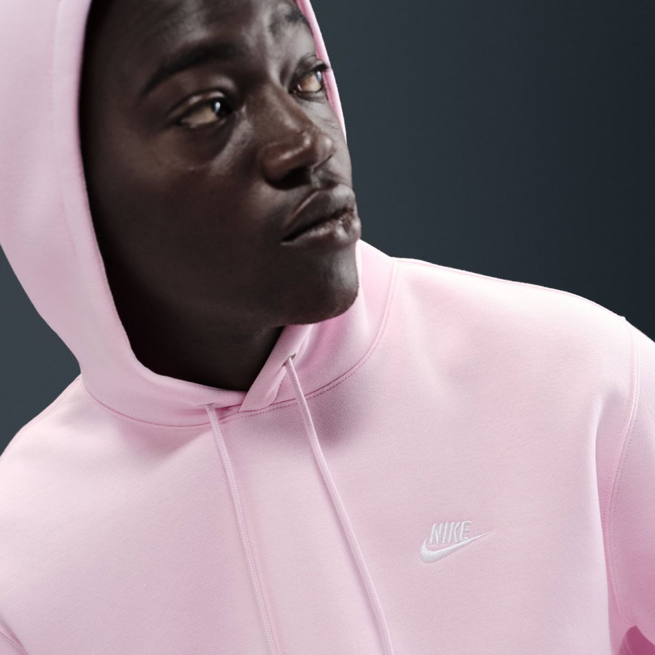 Club Bb Po Hoodie Erkek Pembe Sweatshirt