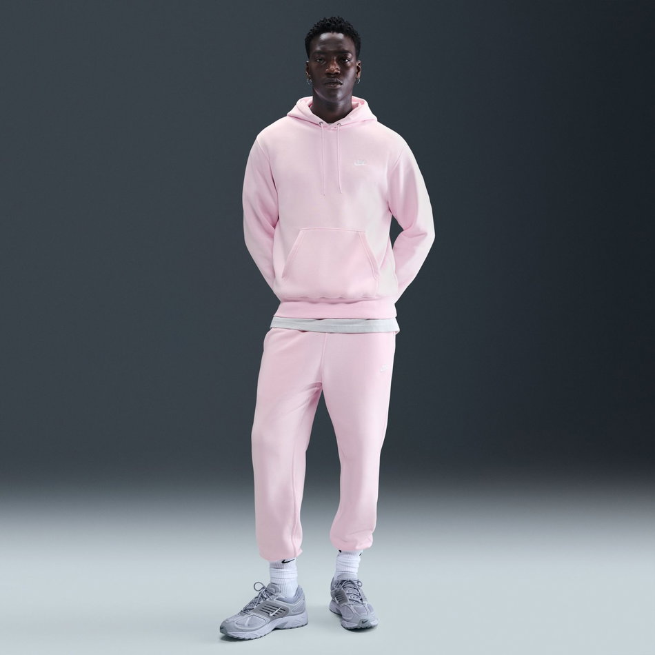 Club Bb Po Hoodie Erkek Pembe Sweatshirt