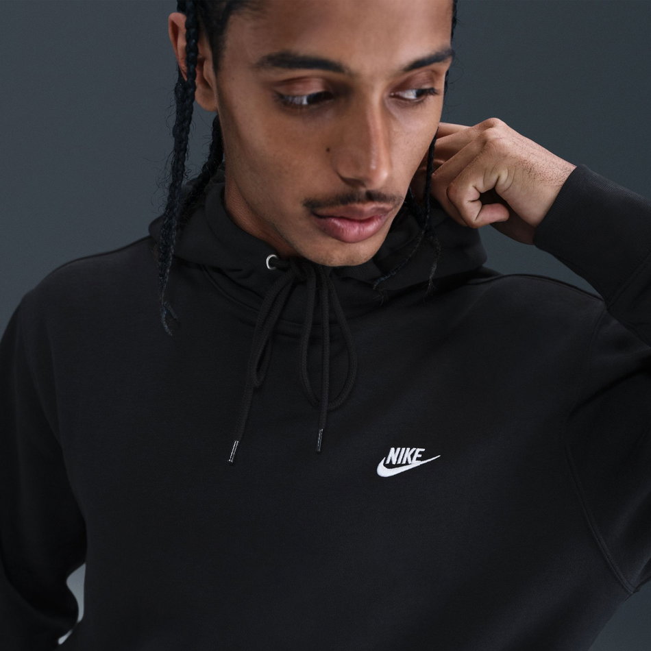 Club BB PO Hoodie Erkek Siyah Sweatshirt
