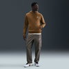 NIKE - Club BB PO Hoodie Erkek Kahverengi Sweatshirt (1)