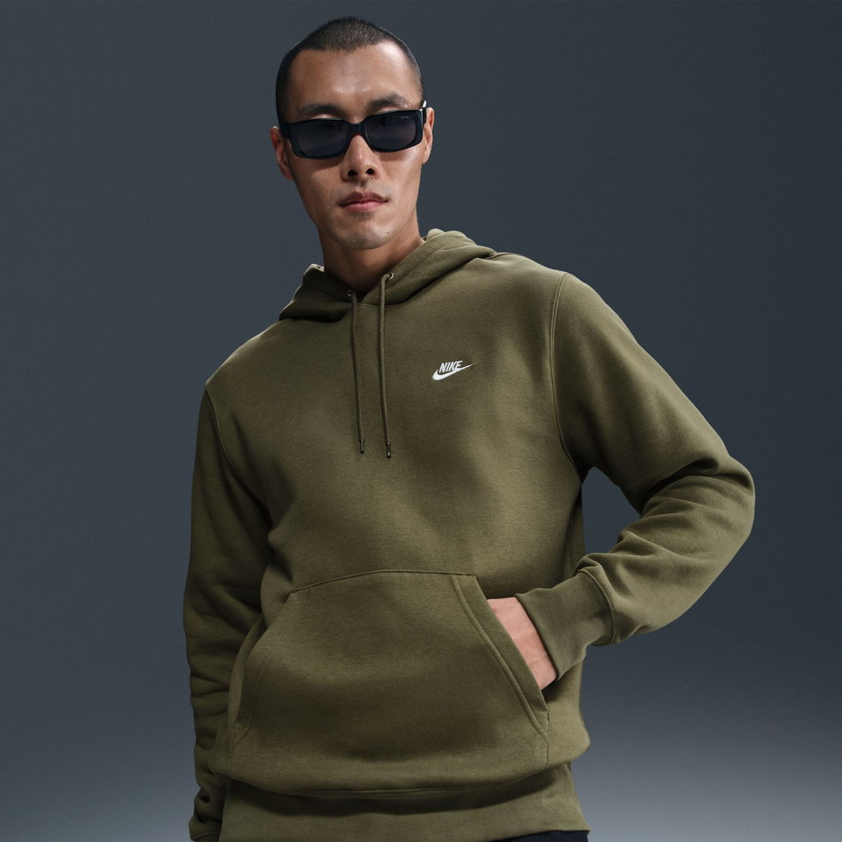 Club BB Po Hoodie Erkek Yeşil Sweatshirt