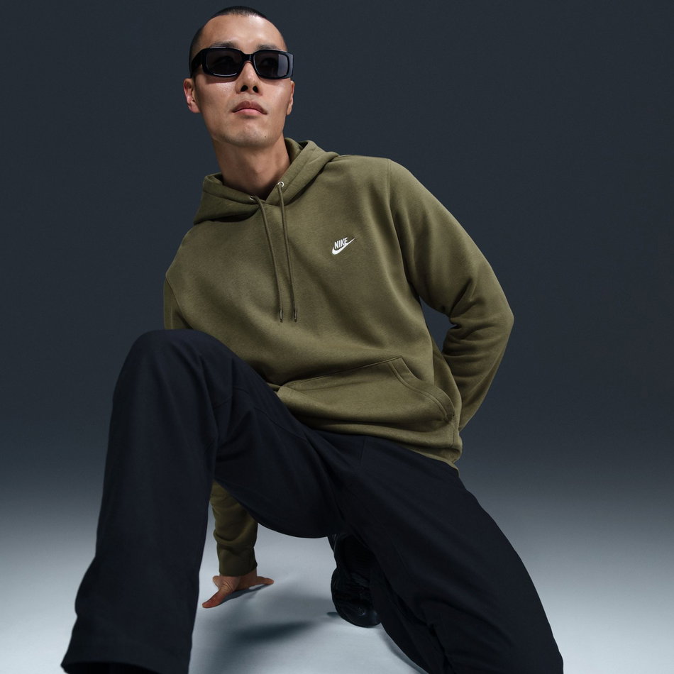 Club BB Po Hoodie Erkek Yeşil Sweatshirt