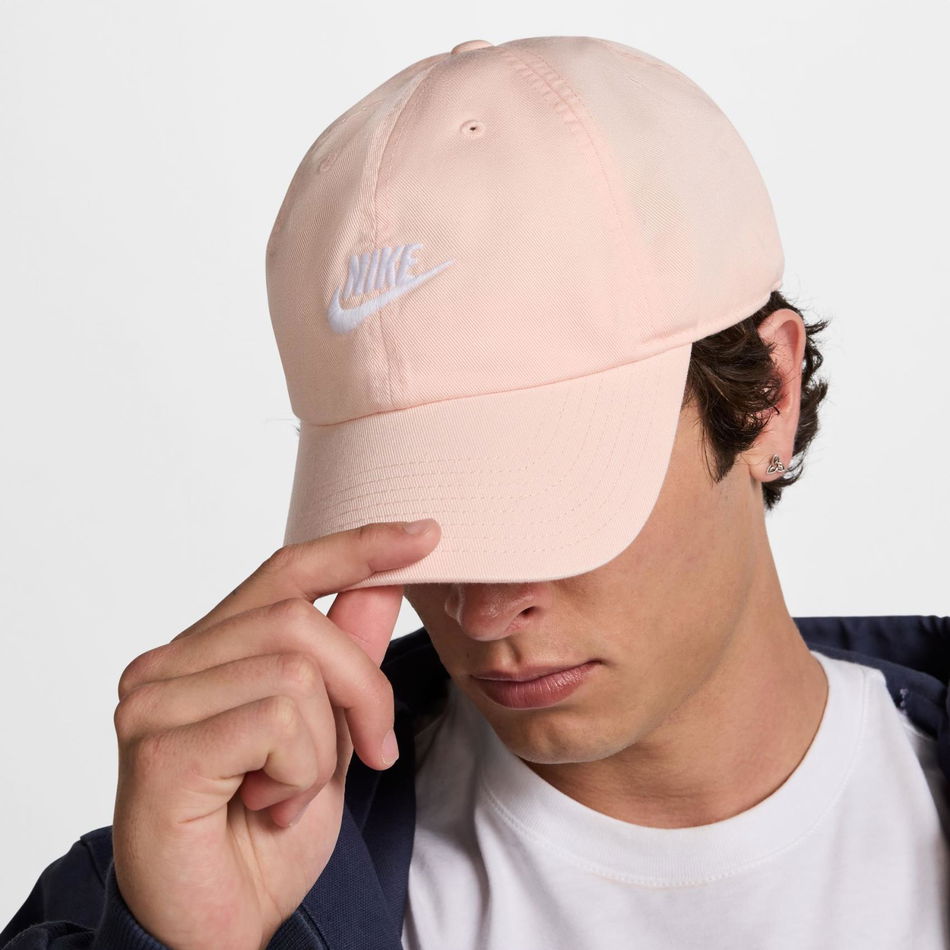 Club Cap CB Futura Swoosh L Pembe Şapka