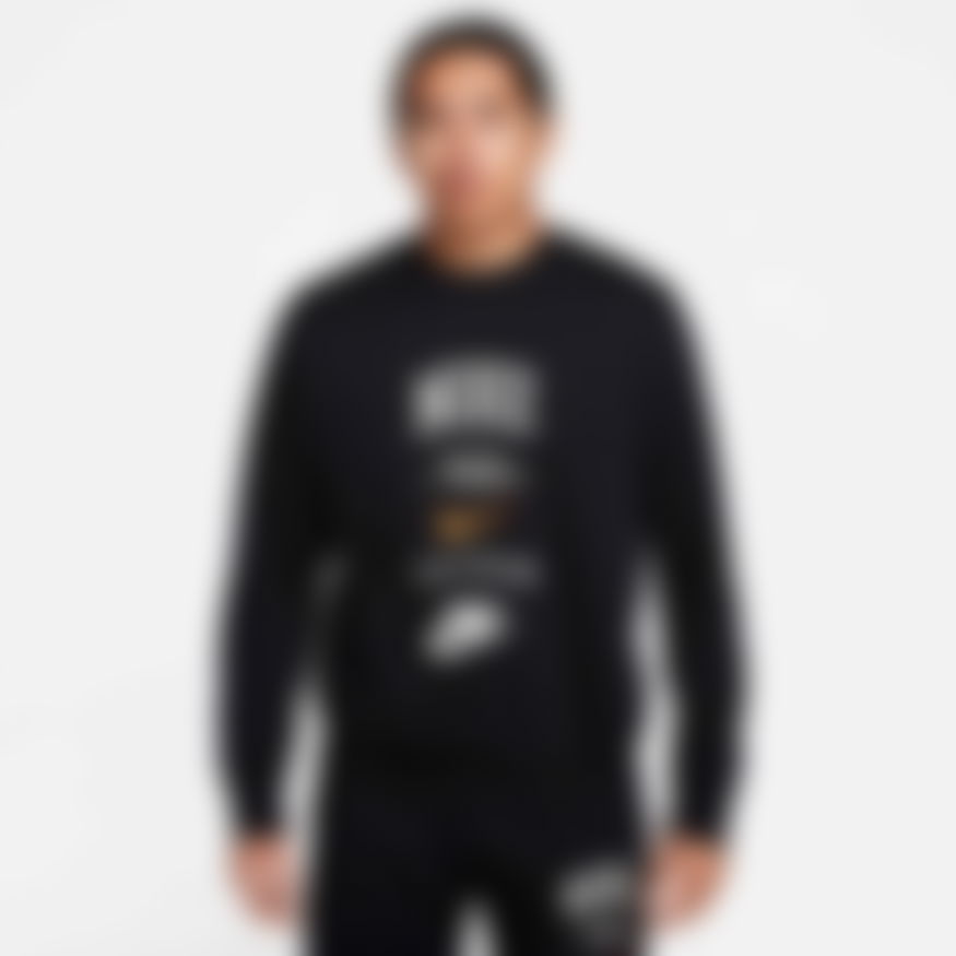 NIKE - Club Crew Stack Erkek Sweatshirt