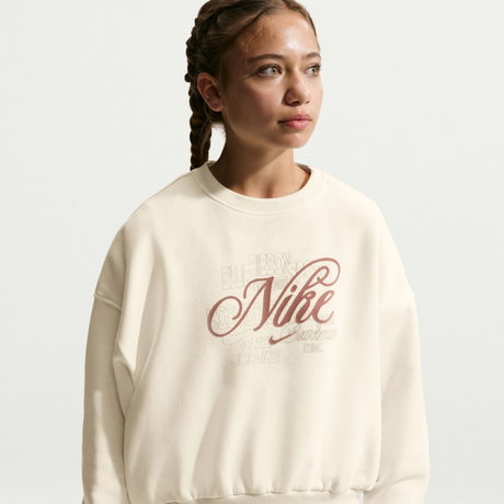 NIKE - Club Fleece Boxy Crew Gfx Çocuk Sweatshirt