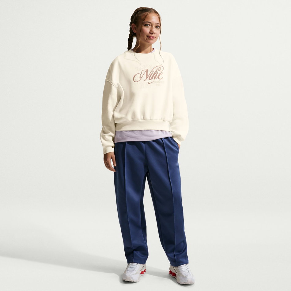 Club Fleece Boxy Crew Gfx Çocuk Sweatshirt