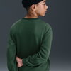 NIKE - Club Fleece Crew LS Çocuk Yeşil Sweatshirt (1)