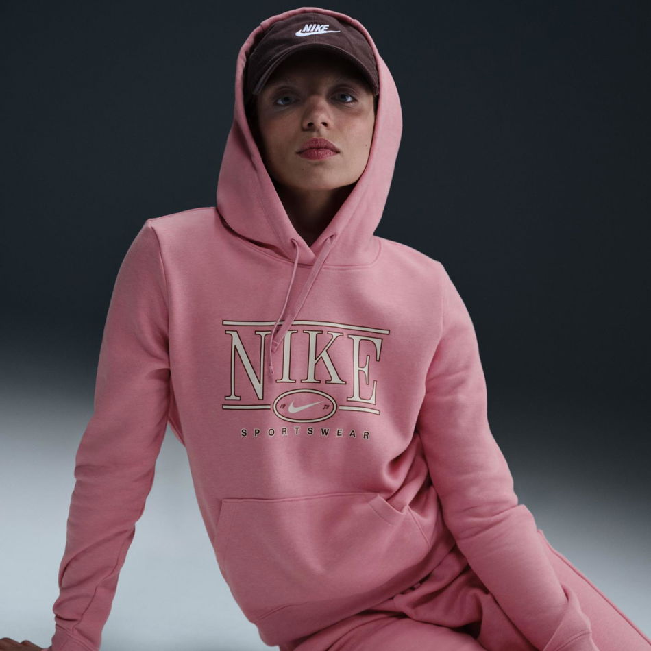 Club Fleece GX Hoodie Kadın Pembe Sweatshirt