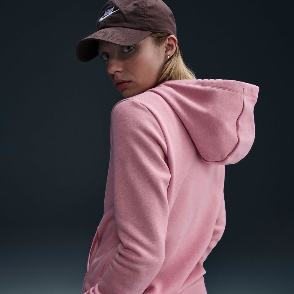 Club Fleece GX Hoodie Kadın Pembe Sweatshirt