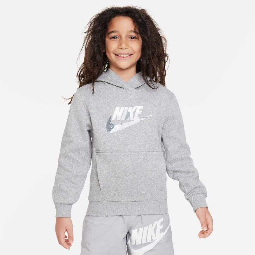 Club Fleece Hbr Hoodie Short-Sleeve Çocuk Sweatshirt