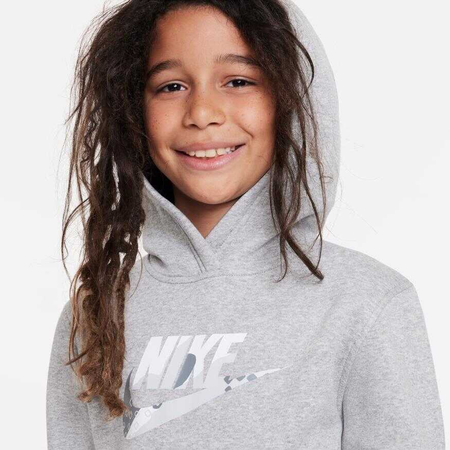 Club Fleece Hbr Hoodie Short-Sleeve Çocuk Sweatshirt