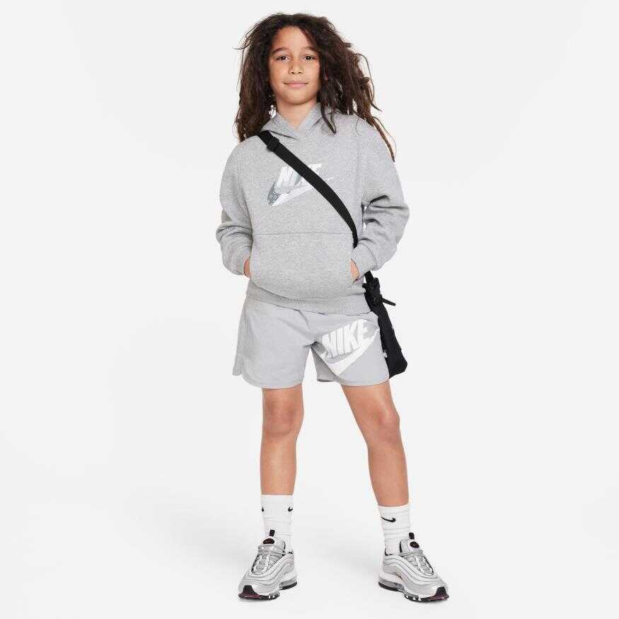 Club Fleece Hbr Hoodie Short-Sleeve Çocuk Sweatshirt