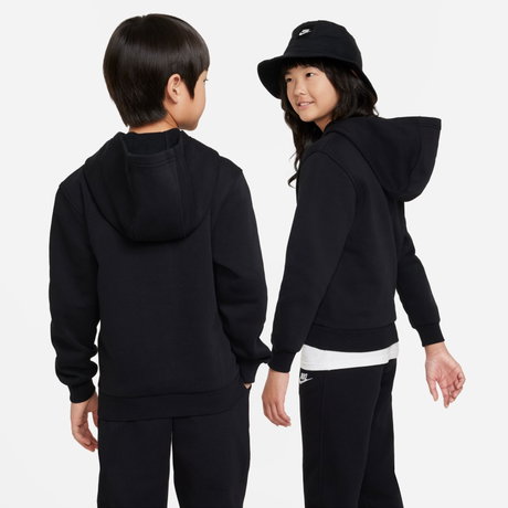 NIKE - Club Fleece Hoodie Çocuk Siyah Sweatshirt (1)