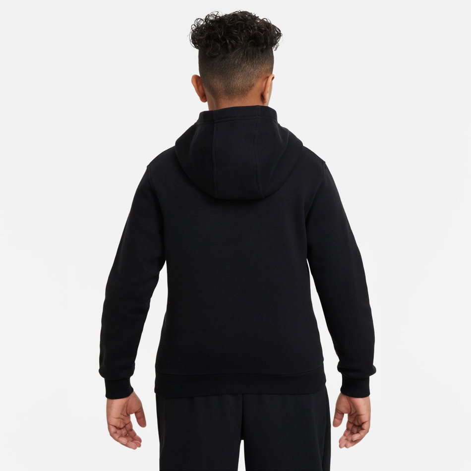 Club Fleece Hoodie Çocuk Siyah Sweatshirt