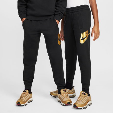NIKE - Club Fleece Jogger Gold Çocuk Siyah Eşofman Altı