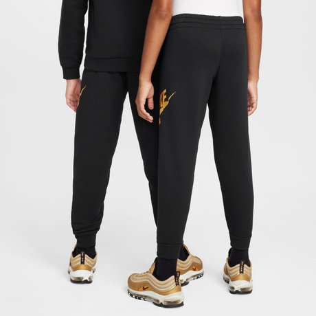 NIKE - Club Fleece Jogger Gold Çocuk Siyah Eşofman Altı (1)
