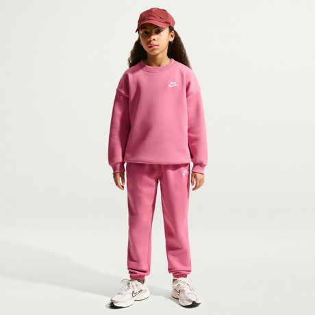 NIKE - Club Fleece Loose Pant Çocuk Pembe Eşofman Altı