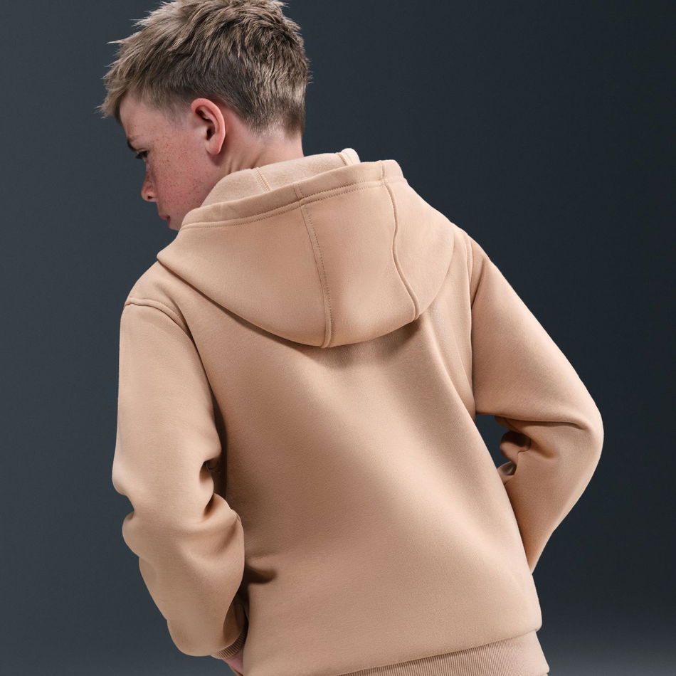 Club Fleece LS FZ Hoodie Çocuk Sweatshirt