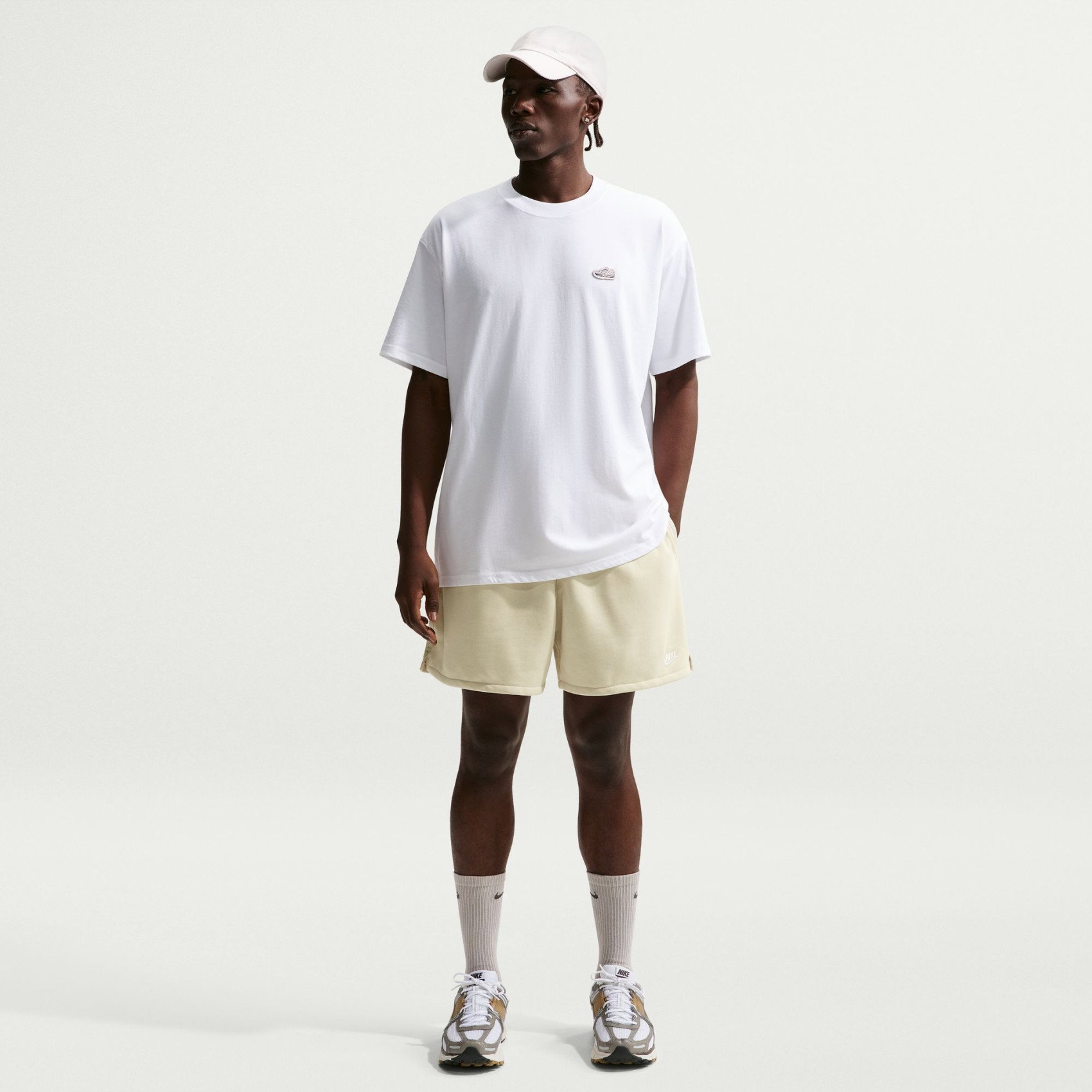NIKE - Club Flow Ft Short Erkek Bej Şort