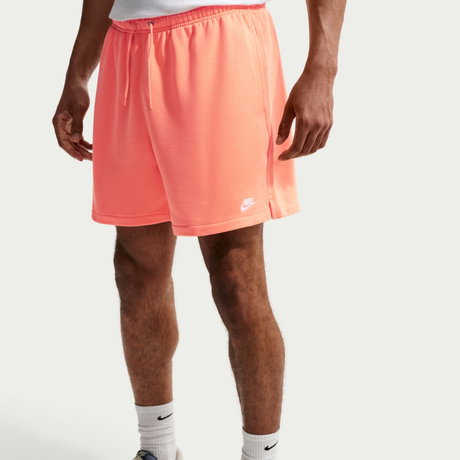 NIKE - Club Flow Ft Short Erkek Turuncu Şort (1)