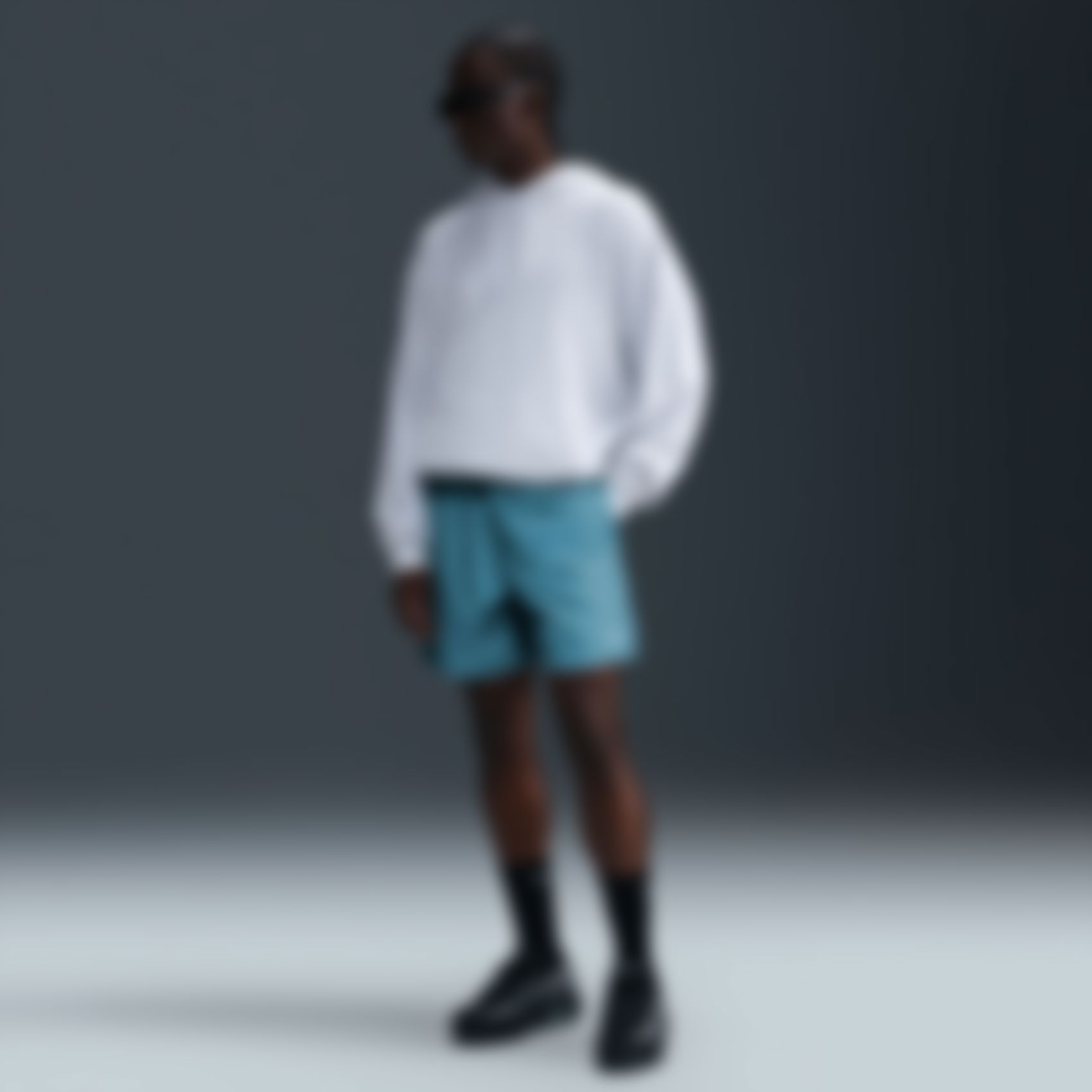 NIKE - Club Flow Short Erkek Mavi Şort