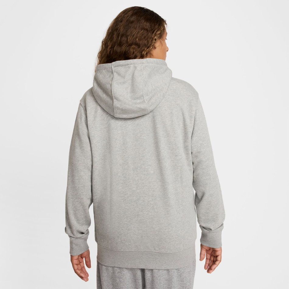Club French Terry FZ Hoodie Erkek Gri Sweatshirt