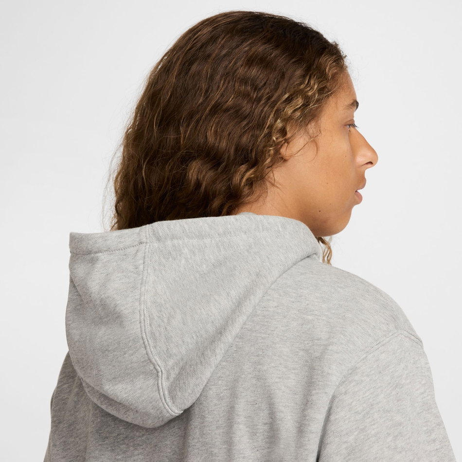 Club French Terry FZ Hoodie Erkek Gri Sweatshirt