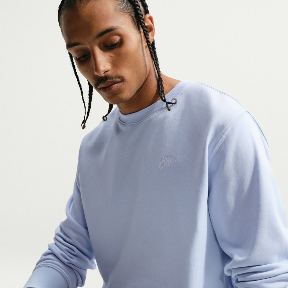 Club Ft Crew Erkek Mavi Sweatshirt